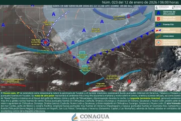 Persistirán lluvias fuertes, ambiente gélido y vientos intensos en Oaxaca por frente frío 27