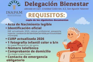 ¿Ya cumpliste 60 años? Es momento de tramitar tu tarjeta INAPAM.