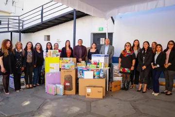 Entregamos equipo y mobiliario para fortalecer trabajo de la Fiscalía de Oaxaca y CEJUM