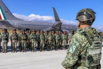 Mil 600 elementos del Ejército mexicano refuerzan la seguridad en Mazatlán y Culiacán Sinaloa 
