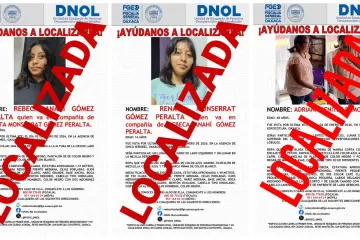 Localizan en 72 horas a tres mujeres reportadas como no localizadas; se trató de ausencias voluntarias