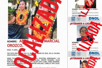 Localizan a cuatro mujeres reportadas como no localizadas en distintas regiones del estado