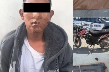 Policía Municipal detiene a una persona en posesión de un arma de utilería