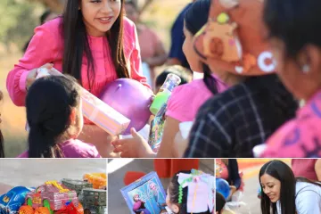 Más de 18 mil infancias xoxeñas recibieron sonrisas y juguetes en el marco del Día de Reyes
