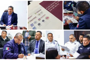 Despliegan operativo de seguridad en calles de la Zona Metropolitana 