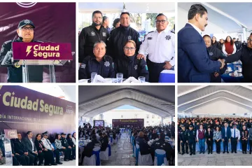 Oaxaca de Juárez reconoce a su Policía Municipal y refuerza la ruta de seguridad para 2026