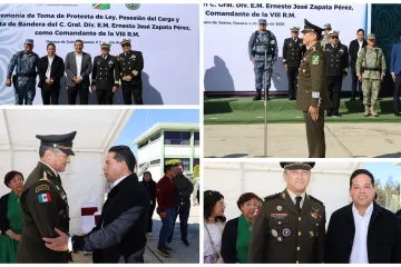 Da la bienvenida edil de Santa Lucía a nuevo comandante de Región Militar