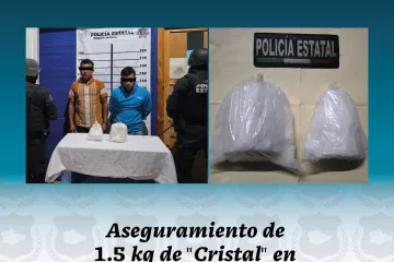 Detiene Policía Estatal a masculinos en Putla Villa de Guerrero acusados de delitos contra la salud