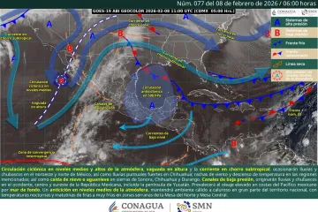 Predominará tiempo estable, intensa radiación solar y mar de fondo en la zona costera de Oaxaca