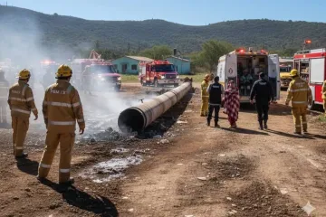Ingenieros fallecidos son identificados tras la explosión en la  estación de Pemex