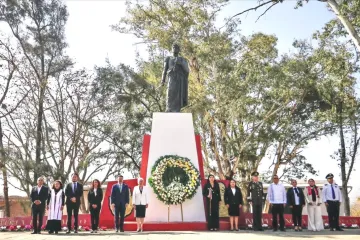 Director del IEEPO rinde homenaje al General Vicente Guerrero Saldaña en #Cuilápam de Guerrero
