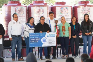 Con apoyo de Salomón Jara, mil 100 familias xoxeñas se fortalecen ante el estiaje