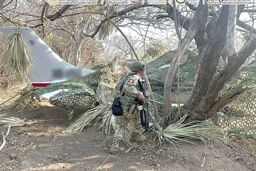 Aseguran avioneta con más de media tonelada de cocaína en Oaxaca