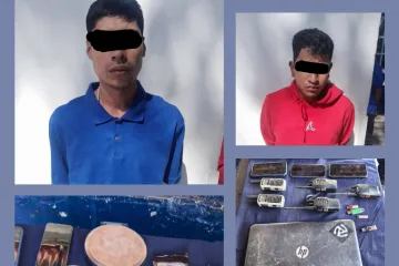 En fuerte dispositivo de seguridad, Policía Municipal detiene a presuntos narcomenudistas en la colonia Estado de Oaxaca