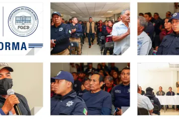 Necesario reconstruir la confianza y la seguridad desde las comunidades: Fiscal Bernardo Rodríguez Alamilla