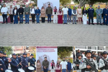 Conmemora Nancy Benítez legado de Vicente Guerrero en su 195 aniversario luctuoso