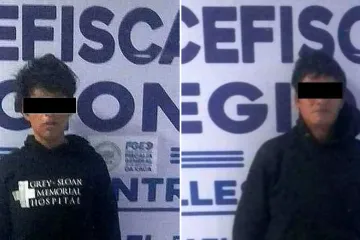 Los detienen por robo con violencia cometido en la Central de Abasto; utilizaron “llave china” para someter a la víctima