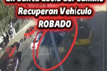 Recupera policía de Santa Lucía del Camino automóvil con reporte de robo 