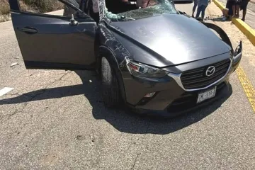 Accidente en El Rosedal de Colotepec