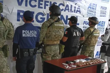 Ejecutan cateo en la Costa y aseguran diversas bolsas de droga