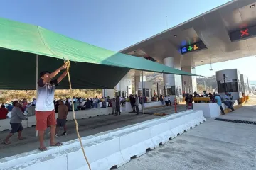 Bloquean carretera Barranca Larga – Ventanilla, piden finalizar obras