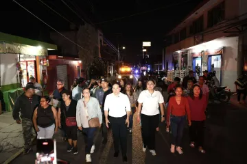 Trabajan en Santa Lucía del Camino por un municipio seguro e iluminado