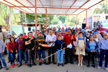 Más herramientas para cuidar la ciudad: Ray Chagoya fortalece a Parques y Jardines