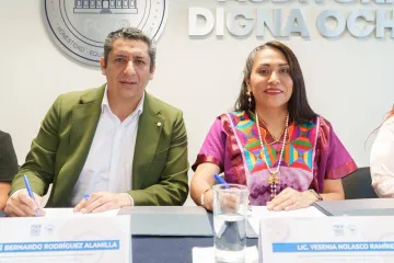 Semovi y Fiscalía unen esfuerzo por un transporte seguro para mujeres en Oaxaca