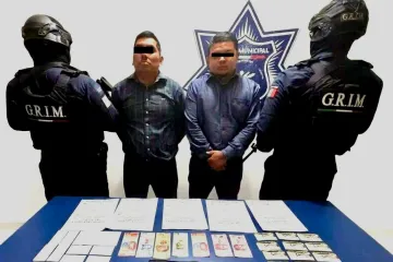 En Santa Lucía del Camino detiene a dos por el delito de “Gota a Gota”