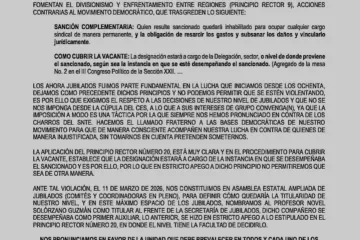 Profesores jubilados, denuncian imposiciónes de dirigentes de la Secc 22 de la CNTE.