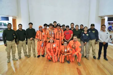 Comparten vivencias de rescate y prevención con Héctor Méndez “El Chino” en Xoxocotlán