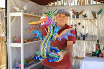 Asiste a la Expo Feria Artesanal de Alebrijes 2026 en Arrazola