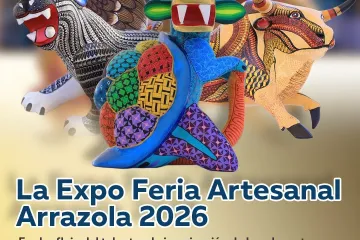 San Antonio Arrazola invita a la Expo Feria Artesanal de Alebrijes 2026