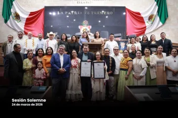 Congreso local entrega reconocimientos por destacadas trayectorias en el deporte y la cultura