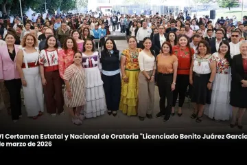 Inauguran en el Congreso local el Certamen de Oratoria “Licenciado Benito Juárez García 2026”
