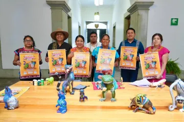 San Antonio Arrazola, cuna de los alebrijes, invita a su feria artesanal