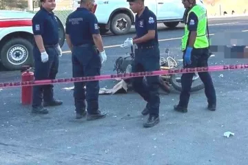 Fallece motociclista sobre la federal 200, tramo Huatulco-Pochutla