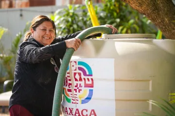Llega estrategia “Agua para Todas y Todos” a Villas Monte Albán y colonia Postal
