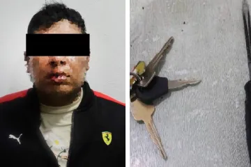 Intentaba abrir un vehículo que no era suyo, la Policía Municipal lo detuvo en la calle de Reforma