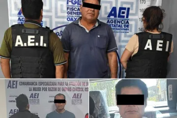 Tres detenidos por delitos sexuales en el Istmo, Valles Centrales y en la Sierra de Flores Magón
