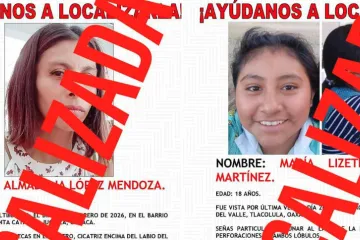 Localizan a dos mujeres reportadas como no localizadas en Oaxaca