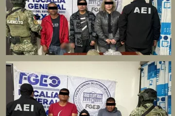 Fiscalía ejecuta cateos en puntos de venta de drogas en Matatlán y Mitla; hay seis personas detenidas