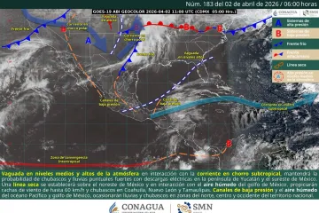 Persistirán lluvias, tormentas y caída de granizo en Oaxaca: Protección Civil 