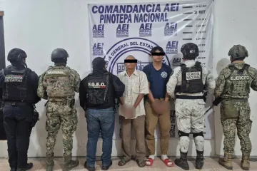 Detienen a padre e hijo por homicidio cometido con arma de fuego en la Costa