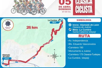 Anuncia Policía Vial Estatal dispositivo para Clásica Ciclista “Benito Juárez” 2026
