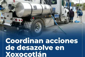 Refuerzan Gobierno del Estado labores de desazolve en Xoxocotlán