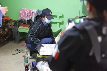 Realizan cateos durante operativo de búsqueda y localización de Roxana López Martínez en la Mixteca