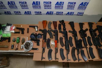 Capturan a objetivo prioritario y nuevo líder de célula criminal de Ocotlán, asegurando drogas, armas de alto poder, granadas y explosivos