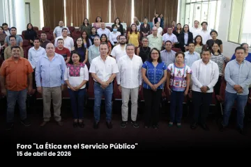 Realizan foro "La Ética en el Servicio Público" para profesionalizar al personal del Congreso