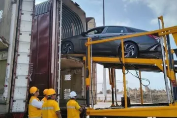 Prepara ASIPONA de Salina Cruz segundo paso de automóviles Hyundai por el corredor Interoceanico del istmo de Tehuantepec